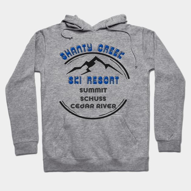 Shanty Creek Resort Michigan USA. Gift Ideas For The Ski Enthusiast. Hoodie by Papilio Art